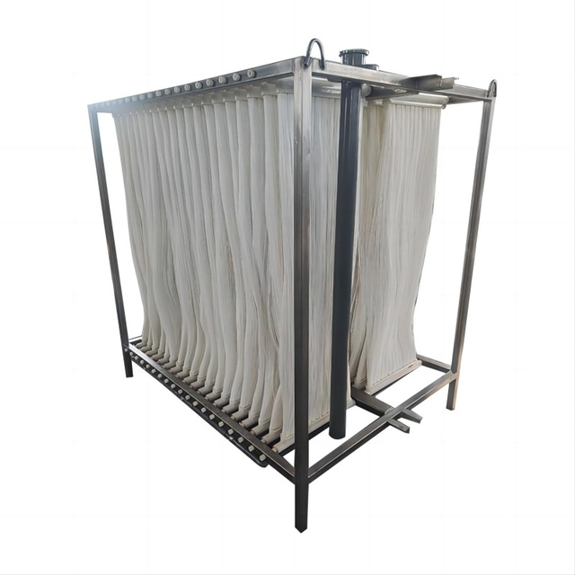 Gran fábrica de membrana de fibra hueca de PVDF de 15 ㎡ en China original 