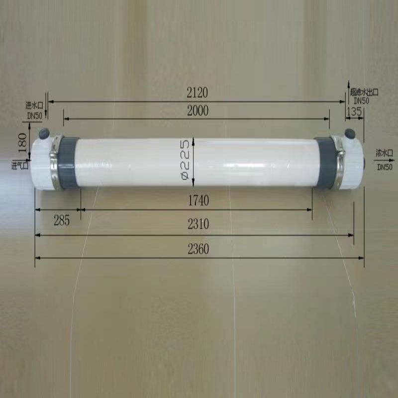 Proyecto de tratamiento de agua de módulos y membranas de ultrafiltración TIPS SFP2880 utilizado para material de PVDF de 0.08um de agua dring