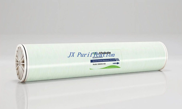 Reemplazo de membrana RO de agua de mar de alto flujo JX-SW-8040-440 para sistemas de fluidos serie HF