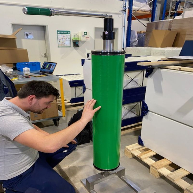 Membrana de ósmosis inversa de tubo de disco JX-DTRO fabricada por proveedor de China 