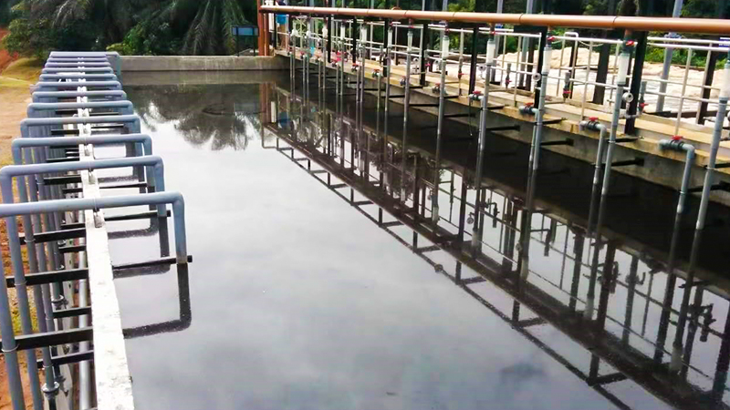 Módulo de fibra hueca MBR: Proyecto de aceite de palma de Malasia de 1500T/D