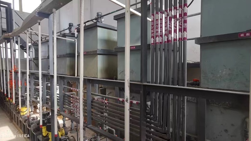 Caso de proyecto de tratamiento de aguas residuales de galvanoplastia de 100 toneladas en Shanghái